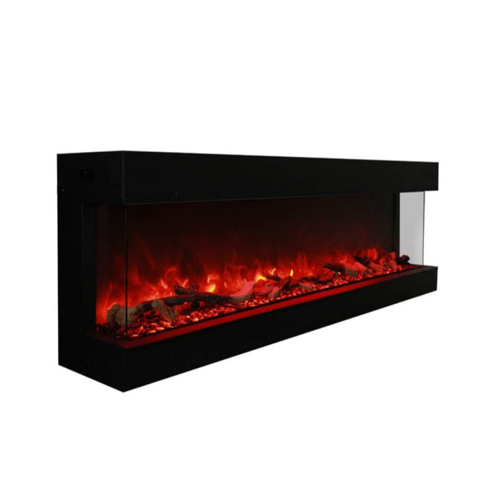 Amantii Tru-View XL Deep 72" Built-In Three Sided Electric Fireplace