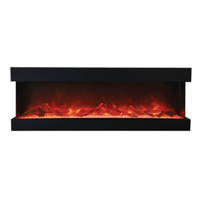 Amantii Tru-View XL Deep 72" Built-In Three Sided Electric Fireplace