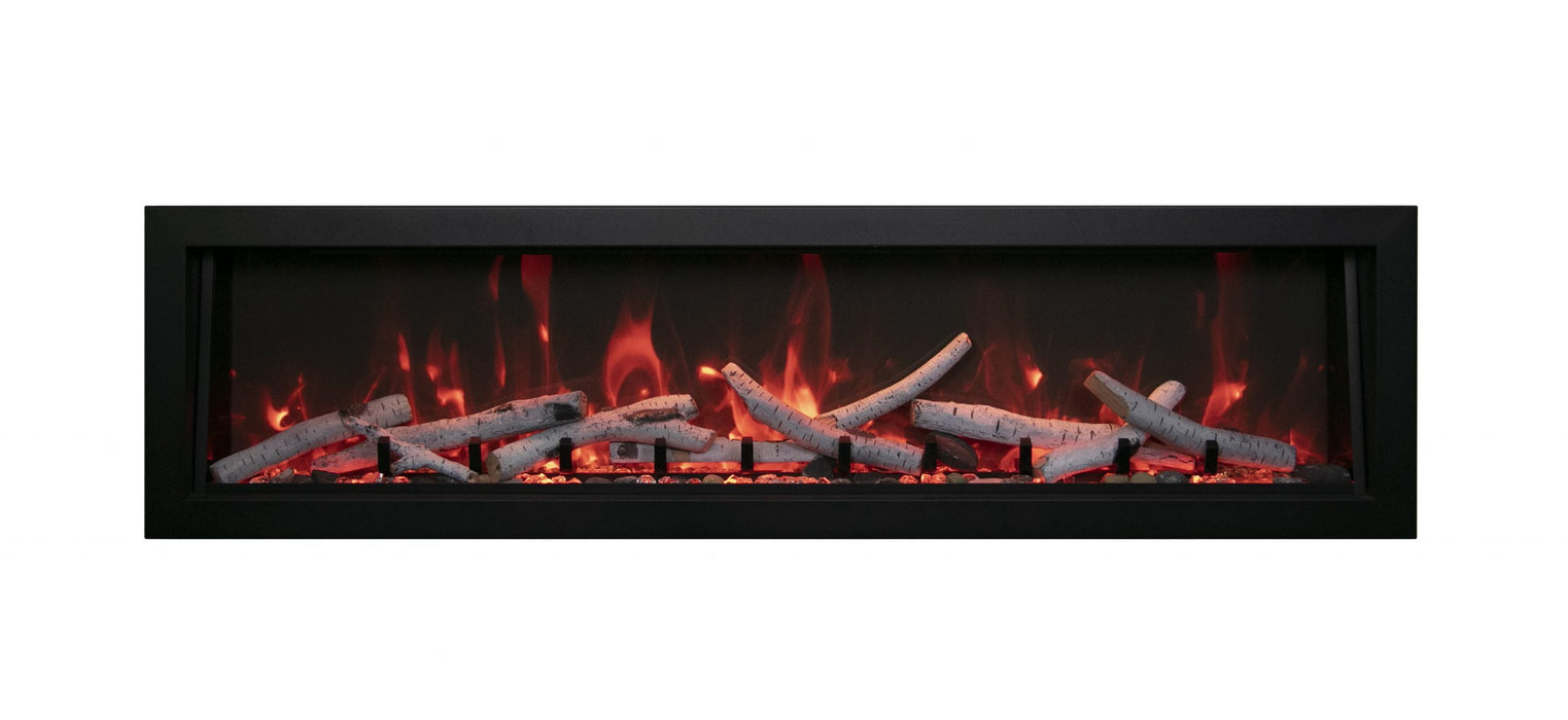 Remii Deep 65" Indoor/Outdoor Built-In Electric Fireplace