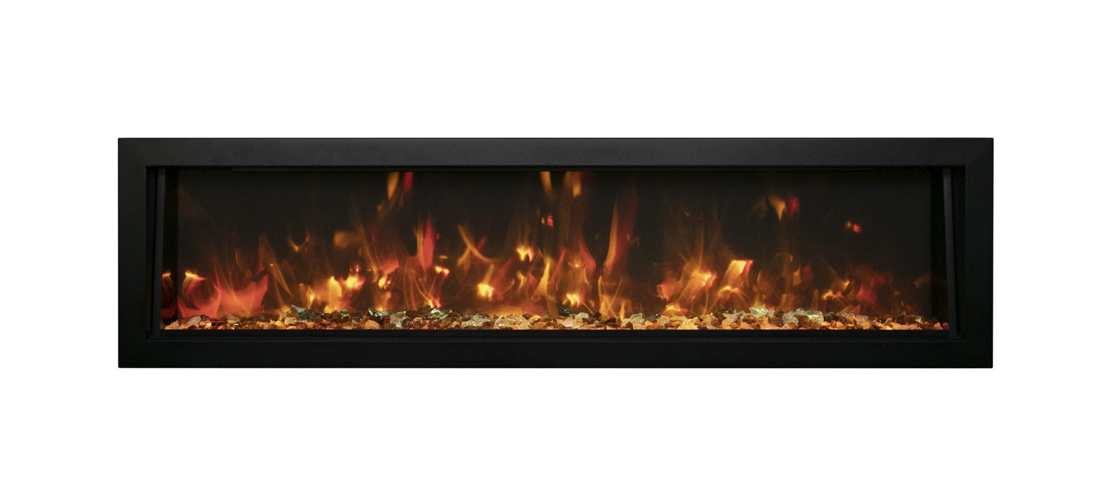 Remii Deep 65" Indoor/Outdoor Built-In Electric Fireplace