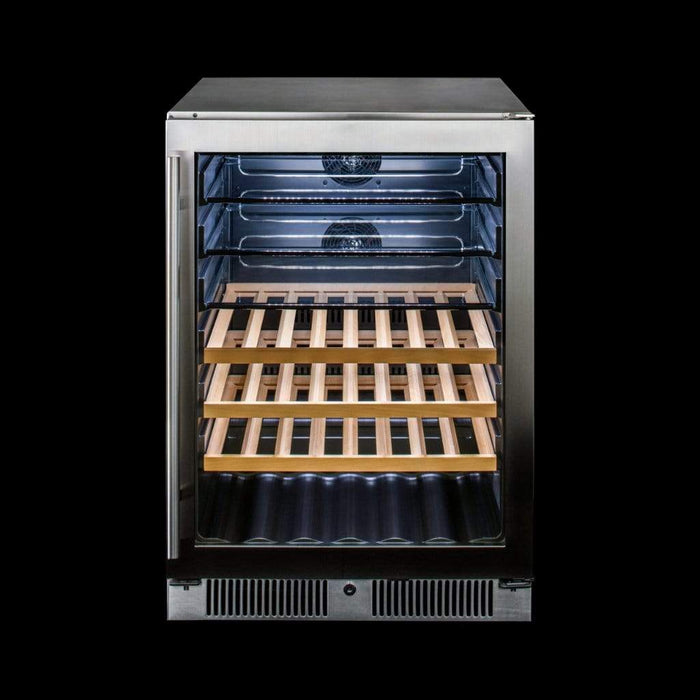 Blaze 24" 5.5 Cu. Ft. Outdoor Rated Glass Door Beverage Cooler