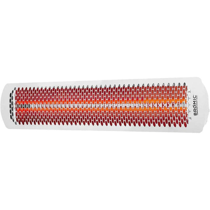 Bromic Heating Tungsten Smart-Heat 44" 4000 Watt 277V White Commercial Outdoor Electric Patio Heater