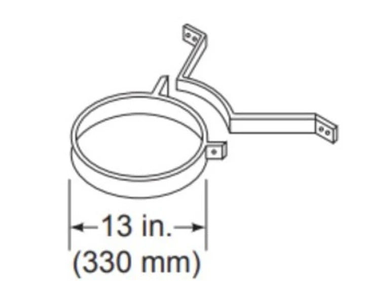 Majestic SL1100/SL400 Series 3-Pack Chimney Bracket