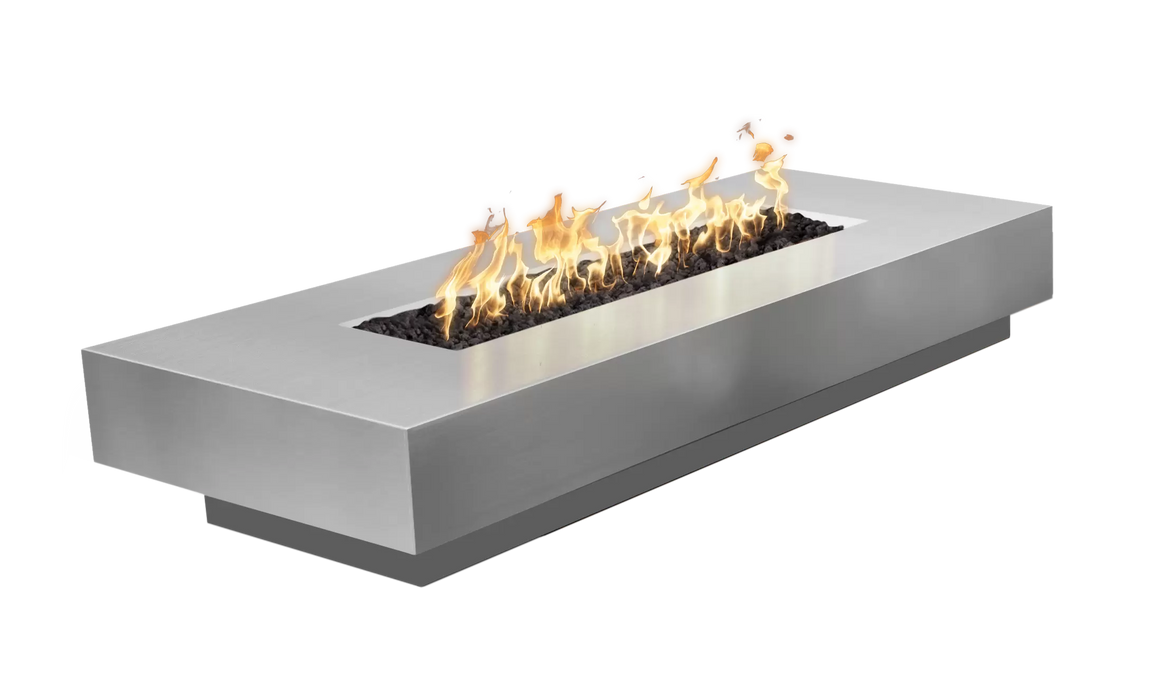 The Outdoor Plus Cabo 66" Linear Metal Fire Pit