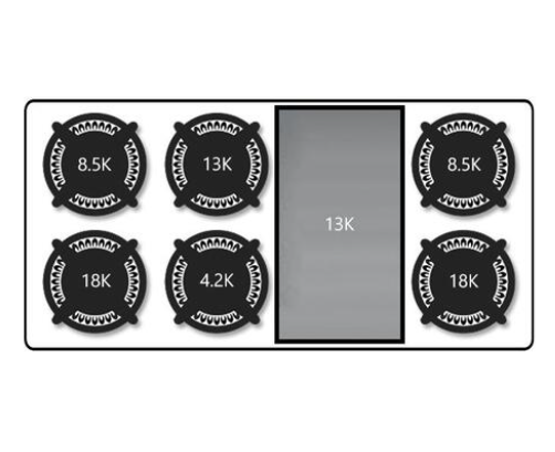 ZLINE 48" Dual Fuel Range in DuraSnow® Stainless Steel with Brass Burners, RAS-SN-BR-48