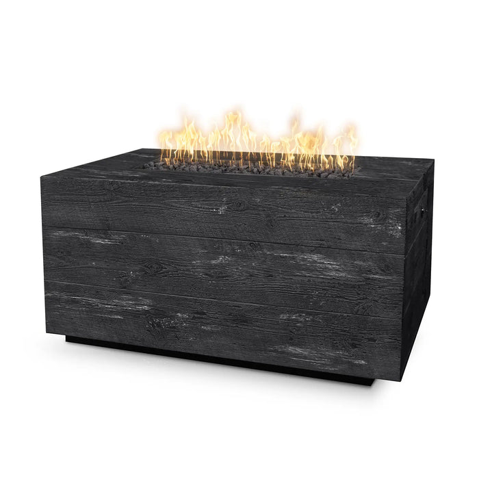 The Outdoor Plus Catalina 96" Rectangle GFRC Wood Grain Fire Pit