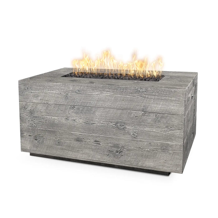 The Outdoor Plus Catalina 96" Rectangle GFRC Wood Grain Fire Pit