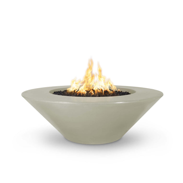 The Outdoor Plus Cazo 48" GFRC Concrete Fire Pit - Wide Ledge