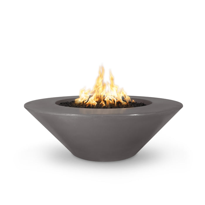 The Outdoor Plus Cazo 48" GFRC Concrete Fire Pit - Wide Ledge