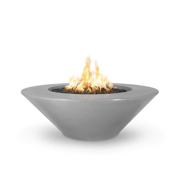 The Outdoor Plus Cazo 48" GFRC Concrete Fire Pit - Wide Ledge