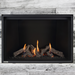 Compact DelRay Square 46” fireplace perfect for modern and retrofit installations