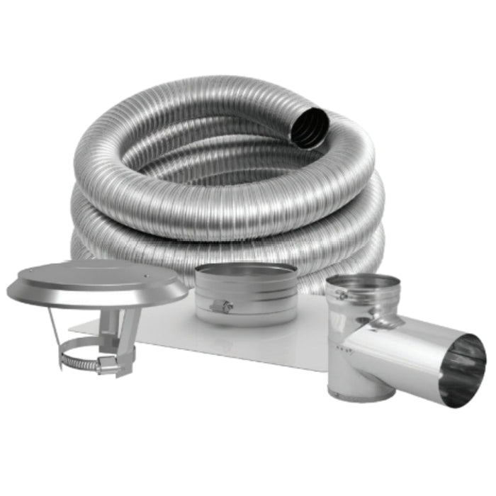 DuraVent 25' Flex Pipe DuraFlex SW Tee Kit