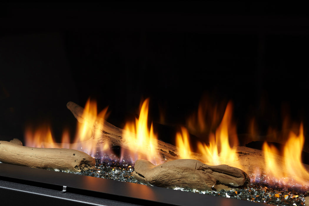 Majestic Echelon II 48" Linear Contemporary Direct Vent Natural Gas Fireplace With IntelliFire Touch Ignition System