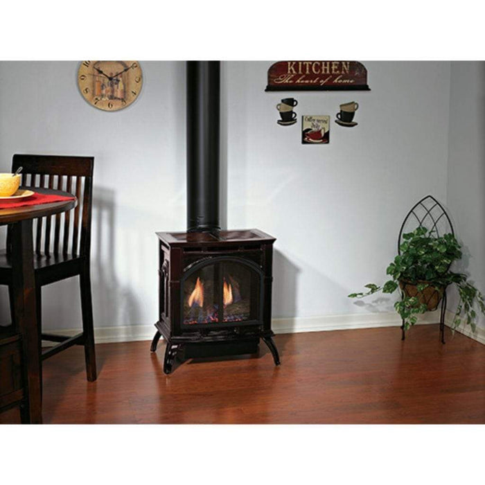 Empire 22" Small Spirit Cast Iron Direct Vent Gas Stove