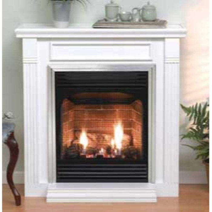 Empire 24" Vail Vent-Free Fireplace with Slope Glaze Burner - Millivolt Control with On/Off Switch