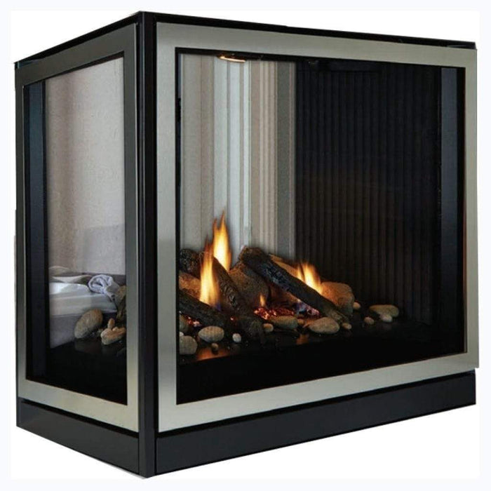 Empire 36" Tahoe Direct-Vent Clean Face Premium Peninsula Fireplace