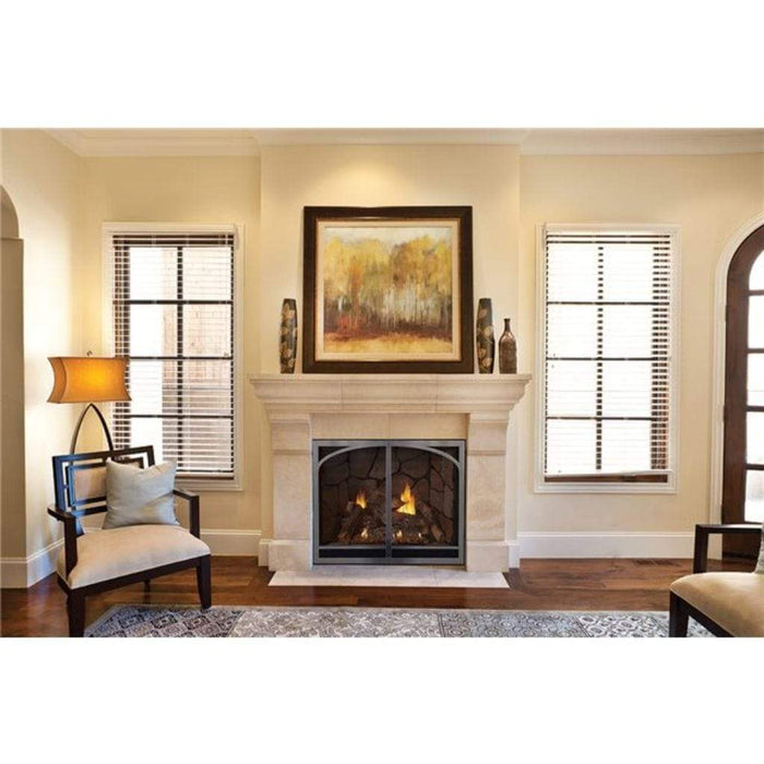 Empire 42" Tahoe Clean Face Direct Vent Luxury Fireplace - Millivolt Control Series