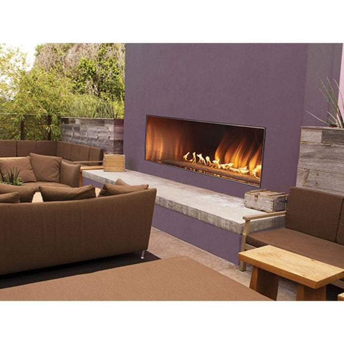 Empire Carol Rose 48" Manual Control, 55K/35K BTU Outdoor Linear Gas Fireplace