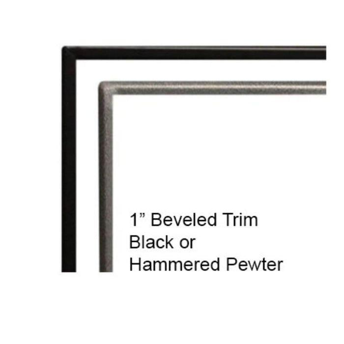 Empire Trim Kit Accessory for 60"/72" Boulevard DV Contemporary Fireplace