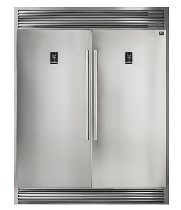 Forno Appliance Package - 48 Inch Pro Gas Range, Dishwasher, 60 Inch Refrigerator, AP-FFSGS6260-48-5