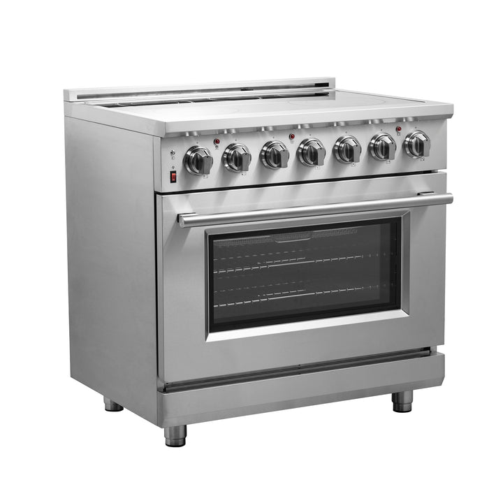 Forno 36" Freestanding Electric Range with 5 Elements, FFSEL6020-36