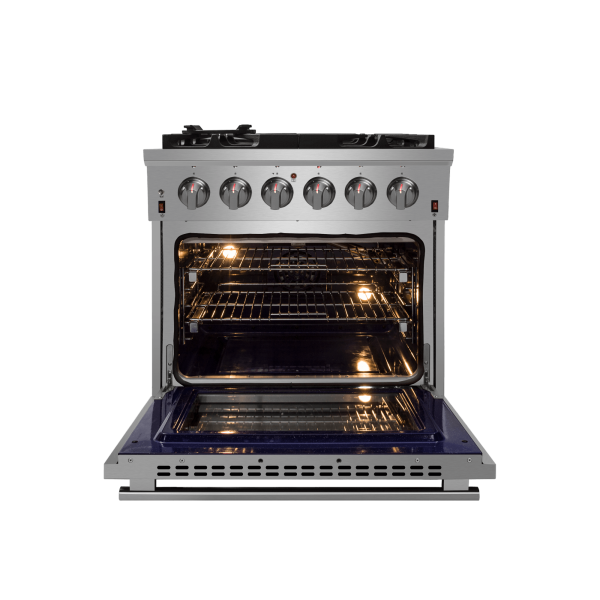 Forno Appliance Package - 30 Inch Gas Range, Wall Mount Range Hood, Dishwasher, AP-FFSGS6239-30-W-2