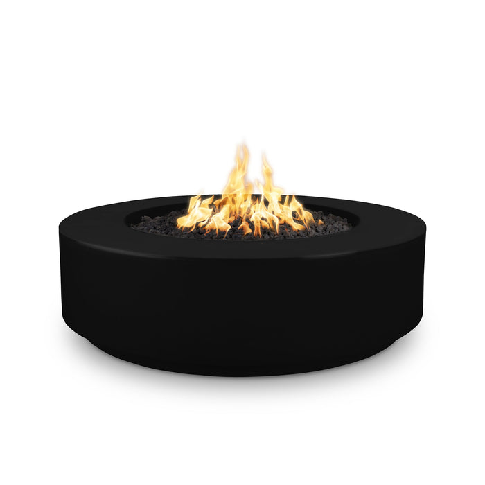 The Outdoor Plus Florence 42" x 12" Round GFRC Concrete Tall Fire Pit