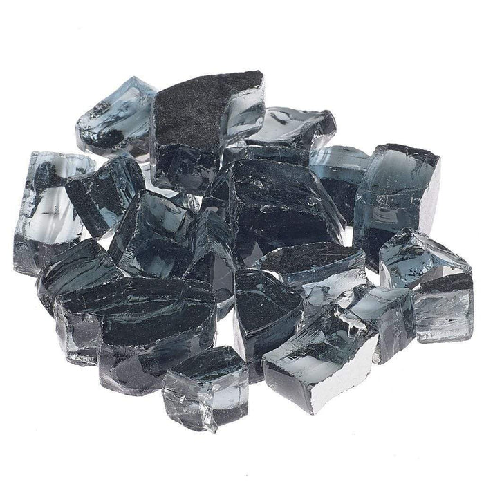 Grand Canyon 1/2" Reflective Fire Glass for Fireplaces and Fire Pits - 140 LBS