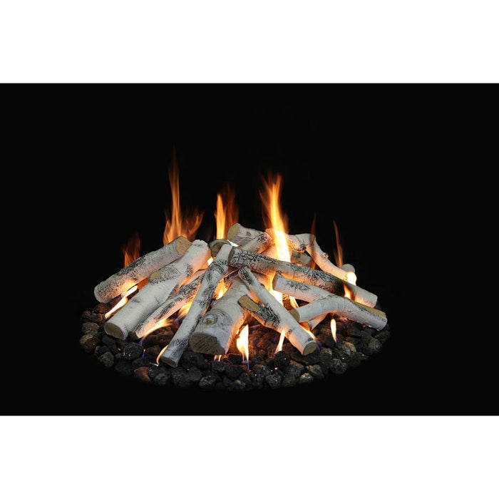 Grand Canyon 18" to 48" Aspen Birch Outdoor Fire Pit Gas Logs