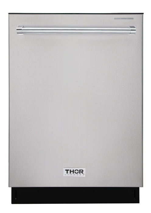 Thor Kitchen Appliance Package - 30" Natural Gas Range, Range Hood, Refrigerator, Dishwasher, AP-ARG30-3