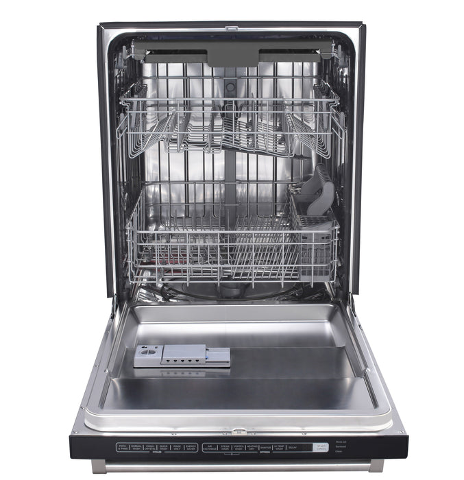 Thor Kitchen Appliance Bundle - 48 in. Propane Gas Range 4 Piece Kitchen Package, AB-LRG4807ULP-3