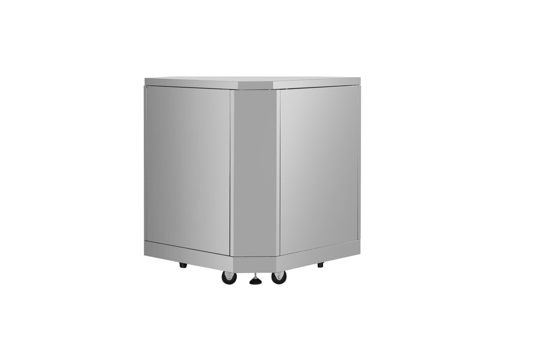 Thor Kitchen Outdoor Kitchen Corner Cabinet Module in Stainless Steel, MK06SS304