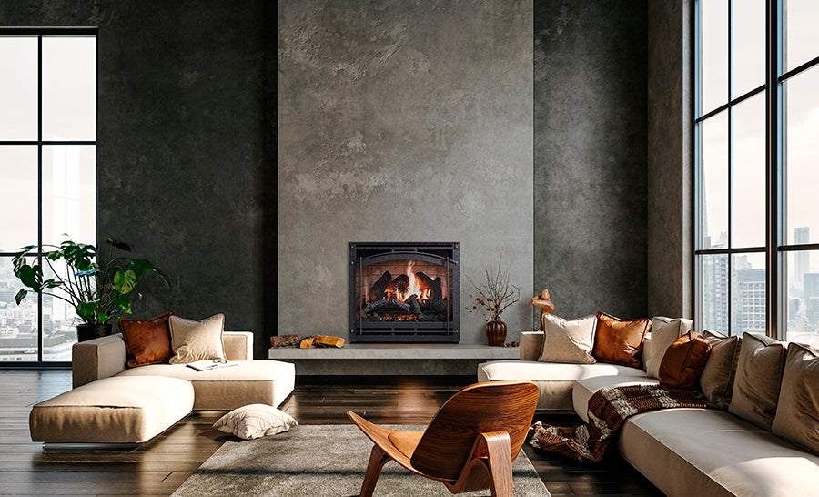 SimpliFire Inception 36" Traditional Built-In Electric Fireplace