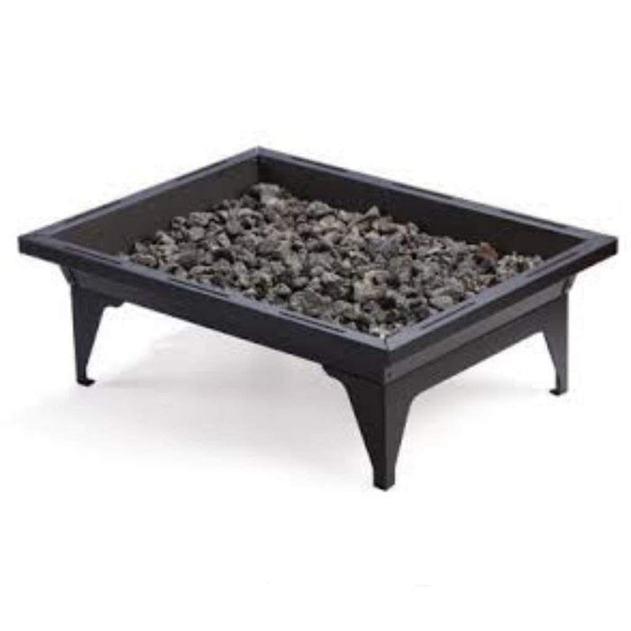 Kingsman 27" FP2785LP-FL Outdoor Rectangular Fire Pit