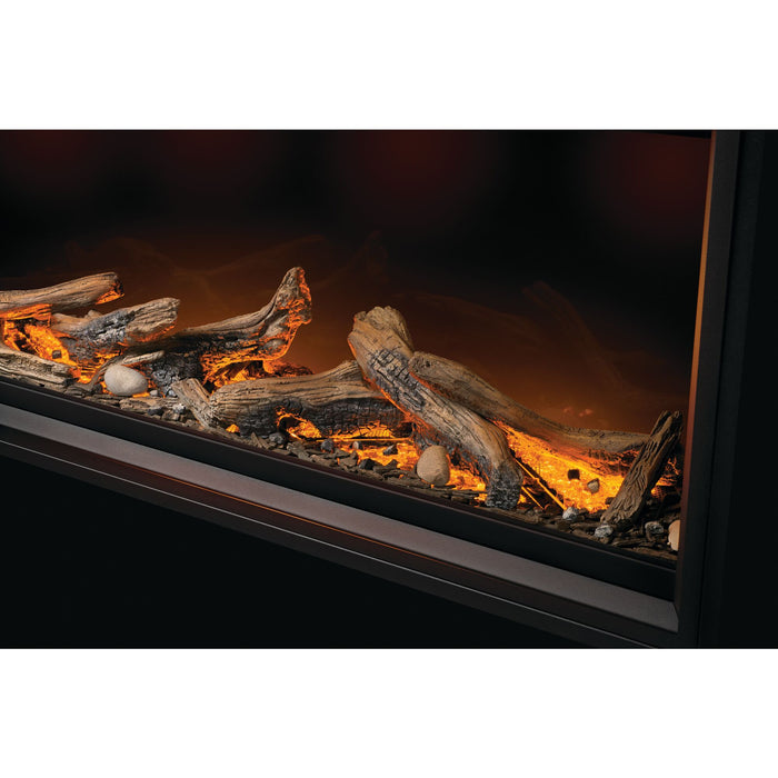 Napoleon 62" Tall Linear Vector Direct Vent Gas Fireplace with Luminous Logs