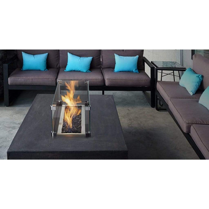 Majestic Plaza 24" Linear Gas Firepit Burner with Match Light Ignition