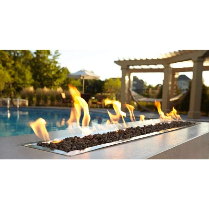 Majestic Plaza 24" Linear Gas Firepit Burner with Match Light Ignition