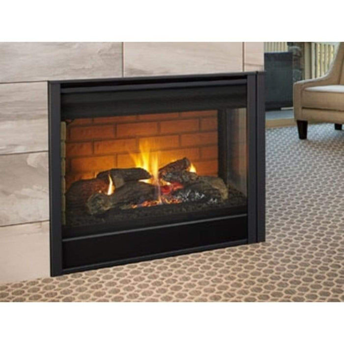 Majestic 36" Right/Left Corner Traditional Direct Vent Gas Fireplace