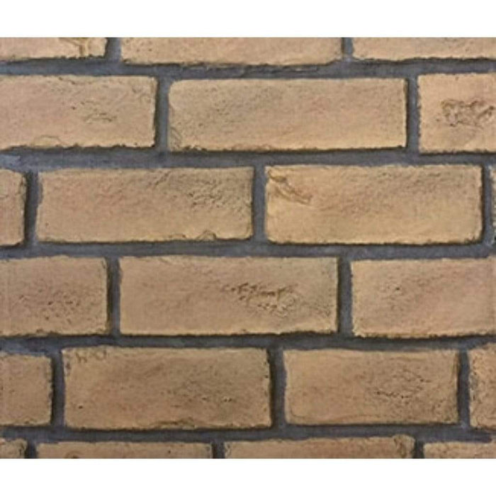 Majestic Brick Refractory Panels for Fortress See-Through Gas Fireplace