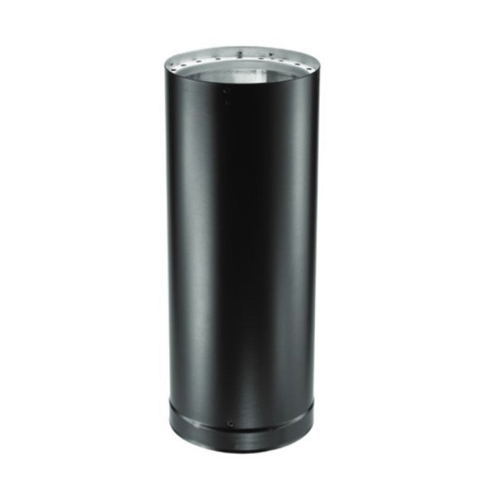 Majestic DVL DV-6DVL-12 6" x 12" Black Double-Wall Pipe