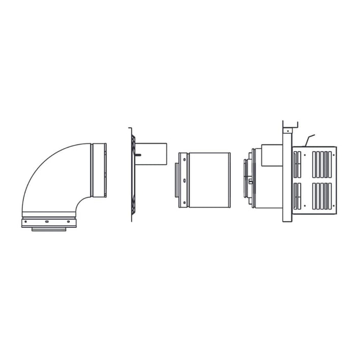 Majestic DVP-TRAPK2 Horizontal Termination Kit