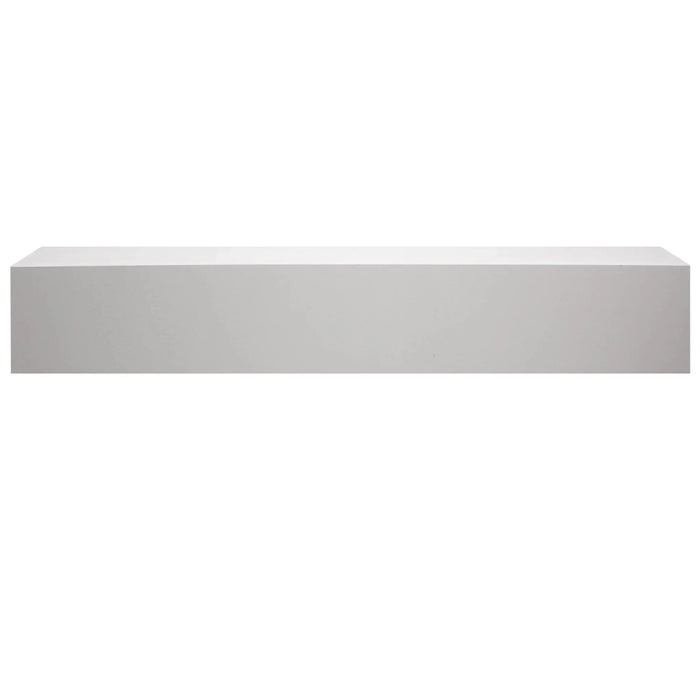 Majestic Design Series Ozark 48" Primed MDF Transitional Style Wood Mantel Shelf