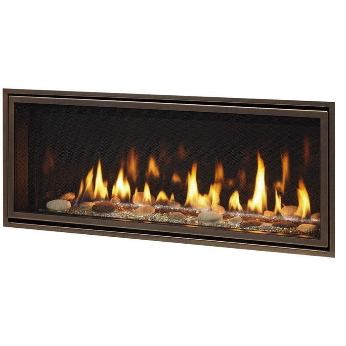 Majestic Echelon II 48" Linear Contemporary Direct Vent Natural Gas Fireplace With IntelliFire Touch Ignition System