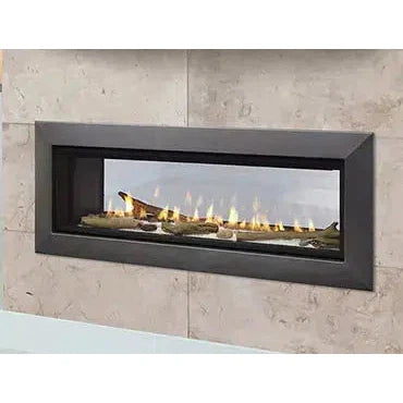 Majestic Echelon II See-Through 36" Linear Contemporary Direct Vent Natural Gas Fireplace With IntelliFire Touch Ignition System