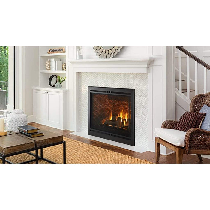 Majestic Meridian Platinum 42" Traditional Direct Vent Gas Fireplace with IntelliFire Touch Ignition System