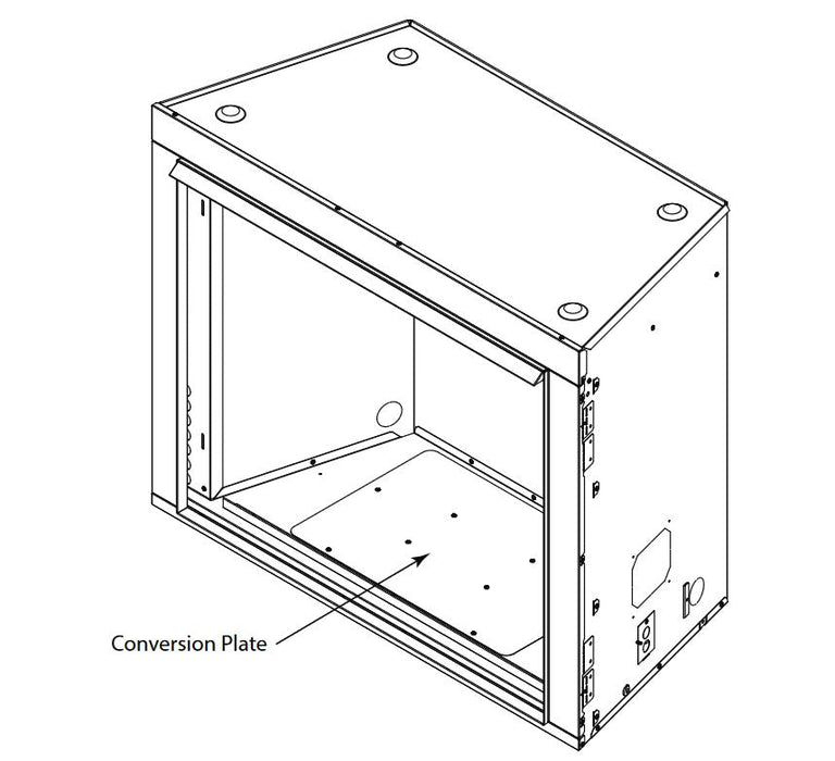 Majestic Outdoor Vent Free Pan for Courtyard Series Gas Fireplaces