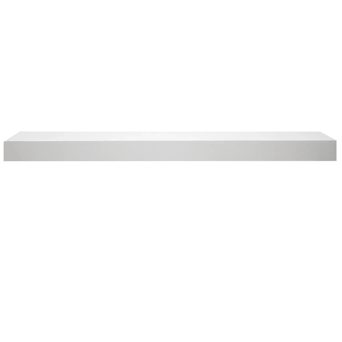 Majestic Signature Series Fillmore 48" Primed MDF Transitional Style Wood Mantel Shelf