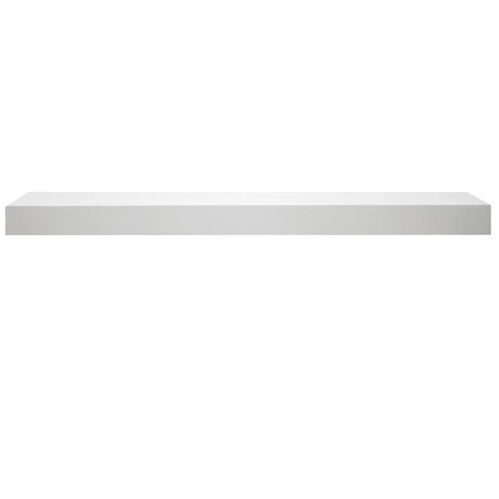 Majestic Signature Series Fillmore 59" Primed MDF Transitional Style Wood Mantel Shelf