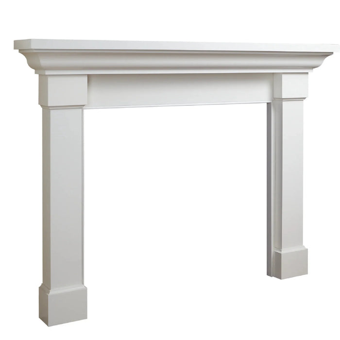 Majestic Signature Series Kenwood A 44" Primed MDF Transitional Style Flush Wood Fireplace Mantel