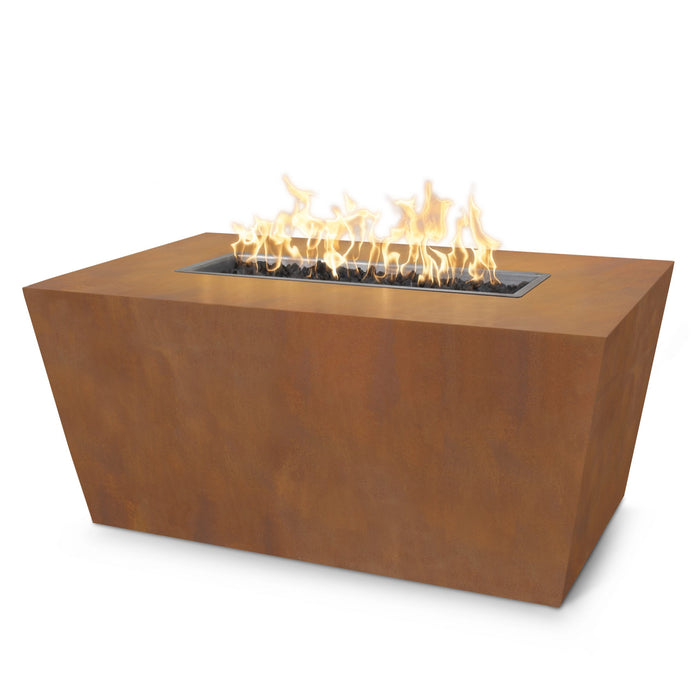 The Outdoor Plus Mesa 84" Rectangle Metal Fire Pit